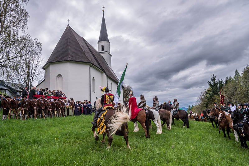 Kirchberger Georgiritt in Eugendorf am 17.04.2016  Foto und Copyright: Moser Albert, Fotograf, 5201 Seekirchen, Weinbergstiege 1, Tel.: 0043-676-7550526 mailto:albert.moser@sbg.at  www.moser.zenfolio.com