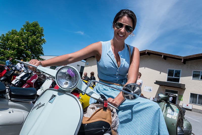 Rollerweihe mit Sternfahrt in Obertrum am 21.05.2016; Segnung durch Pfarrer Franz Krispler, danach gemeinsamer Rollercorso  
Foto und Copyright: Moser Albert, Fotograf, 5201 Seekirchen, Weinbergstiege 1, Tel.: 0043-676-7550526 mailto:albert.moser@sbg.at  www.moser.zenfolio.com