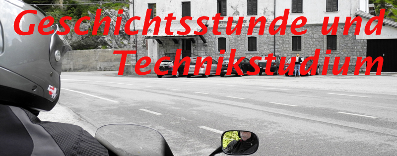 Einfach nur trostlos. Einst wurde am Plöckenpass geschmuggelt auf „Teufel komm raus“. Jetzt fahren alle auf der Autobahn.